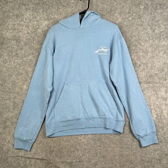 Jonas Brothers The Album Hoodie Pullover Size Small Heavyweight Graphic Tour - Picture 1 of 9